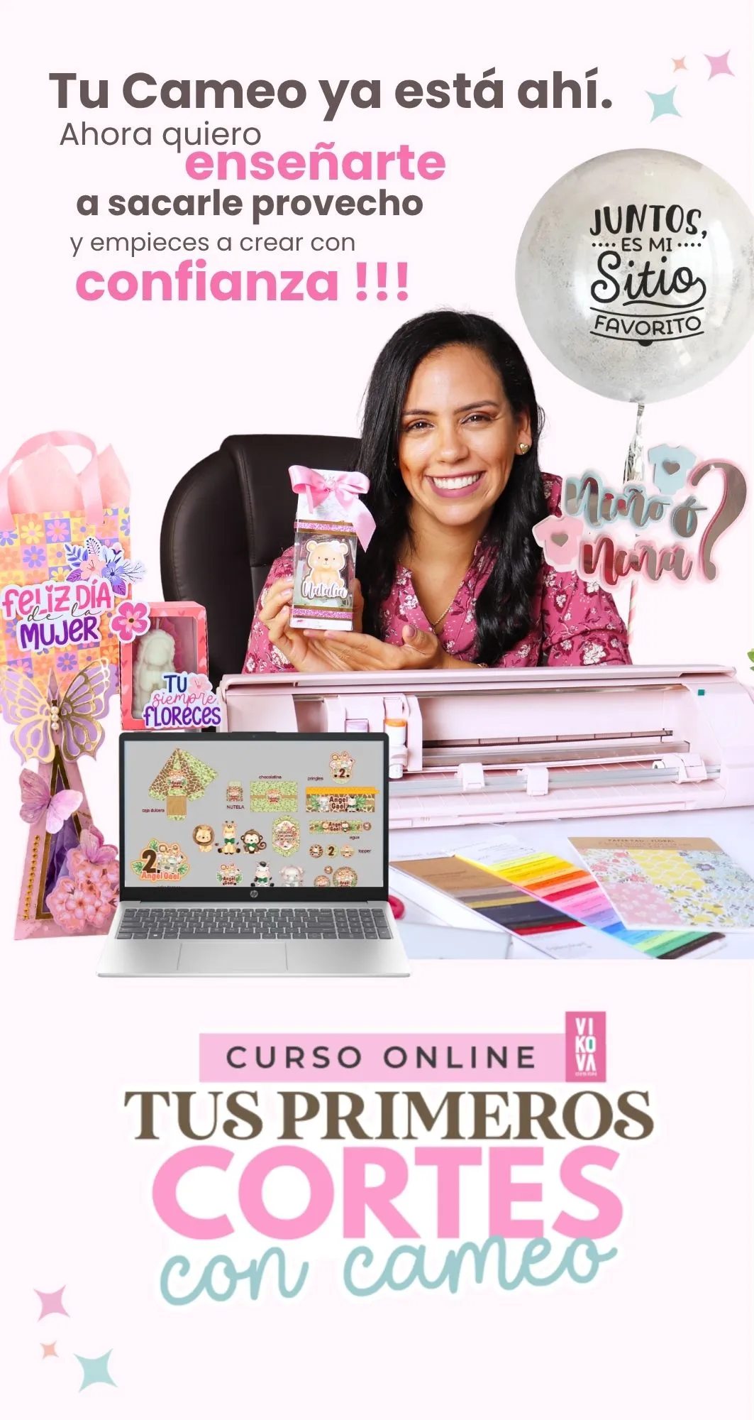 Tu Cameo ya está ahí. Ahora quiero enseñarte a sacarle provecho y empieces a crear con confianza