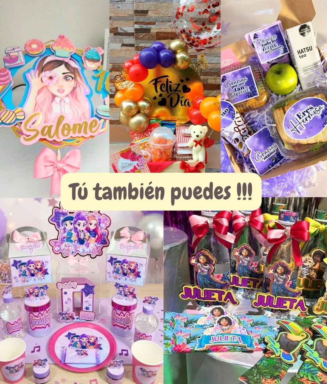 Tú también puedes — proyectos creados por alumnas del curso